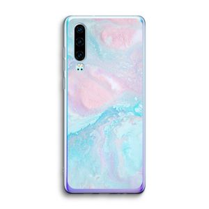 Fantasie pastel: Huawei P30 Transparant Hoesje