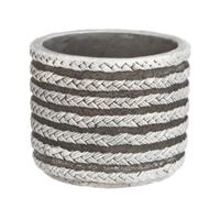 Bloempot serie Raf grijs 7,5 cm | 24 stuks