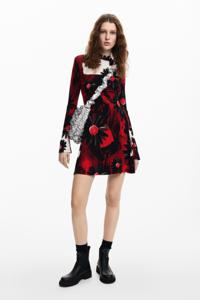 Mini-jurk met print M. Christian Lacroix - RED - M