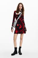 Mini-jurk met print M. Christian Lacroix - RED - M - thumbnail