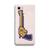 Pew Pew Pew: Google Pixel 3 Transparant Hoesje