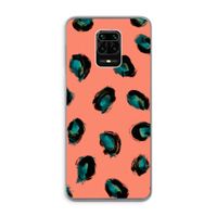 Pink Cheetah: Xiaomi Redmi Note 9 Pro Transparant Hoesje
