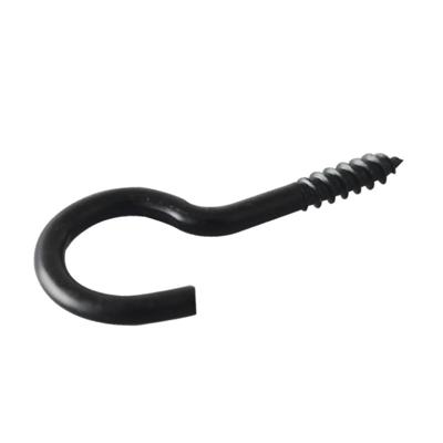 Blackline Schroefhaak Hcp Zwart 6.00X60/100 | 6 stuks - 6901.90.00020