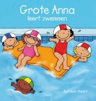 Grote Anna leert zwemmen (Hardback)