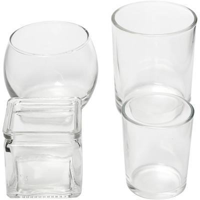 Creativ Company Waxinelicht, h: 5,3-8,4 cm, d 4,5-7,3 cm, inhoud kan variëren , 72 stuk/ 1 doos
