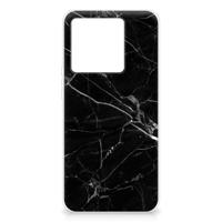 Xiaomi 13T | TPU | Siliconen hoesje | Marmer Zwart - Origineel Cadeau Vader