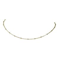 Kalli Ketting Dots 50 cm Goud