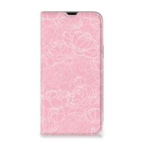 iPhone 13 Pro Max Smart Cover White Flowers