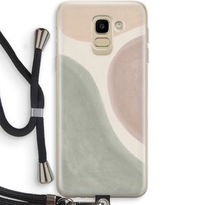 Geo #6: Samsung Galaxy J6 (2018) Transparant Hoesje met koord