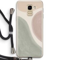Geo #6: Samsung Galaxy J6 (2018) Transparant Hoesje met koord
