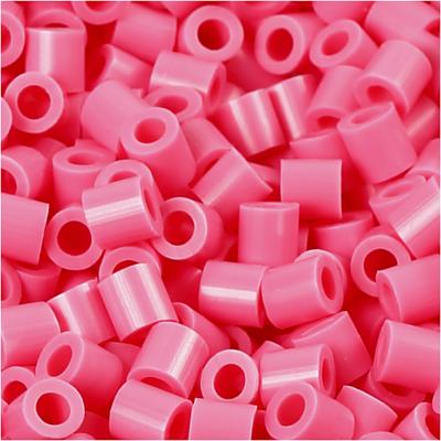 NABBI Foto kralen, afm 5x5 mm, gatgrootte 2,5 mm, medium, antiek roze (25), 1100 stuk/ 1 doos