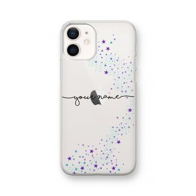 Sterren: iPhone 12 Transparant Hoesje