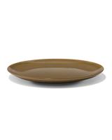 HEMA Dinerbord Ø26.4cm Monaco reactief glazuur donkerbruin (donkerbruin)