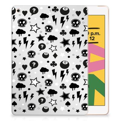 Tablet BackCover Apple iPad 10.2 | iPad 10.2 (2020) | 10.2 (2021) Silver Punk Tablet BackCover Apple iPad 10.2 | iPad 10.2 (2020) | 10.2 (2021) Silver Punk