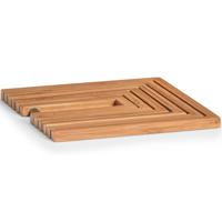 Zeller pannenonderzetters - uitklapbaar - bamboe hout - 19-34 x 19 cm