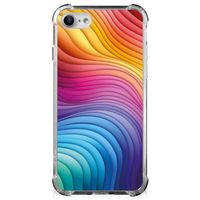 Shockproof Case voor iPhone SE 2022/2020 | iPhone 8/7 Regenboog - thumbnail