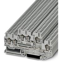 Phoenix Contact STTB 2,5-TWIN 3038516 Doorgangsserieklem Aantal polen: 6 0.08 mm² 2.5 mm² Grijs 50 stuk(s)