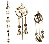 Bellenkoord met Rudraksha en OHM Symbolen Bellenkoord met Rudraksha en OHM Symbolen