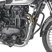 GIVI Valbeugel, Valbeugels voor de moto, TN8707 Zwart gepoedercoat staal onderzijde