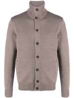 Zanone cardigan Chioto en laine - Marron