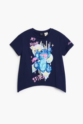 Stitch™-top met punten - BLUE - 13/14 Stitch™-top met punten - BLUE - 13/14