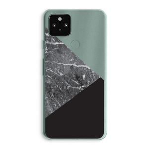 Combinatie marmer: Google Pixel 5a 5G Transparant Hoesje