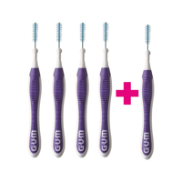 GUM Trav-Ler 1.2 mm paars - 4+1 Gratis
