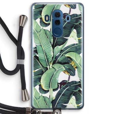 Bananenbladeren: Huawei Mate 10 Pro Transparant Hoesje met koord