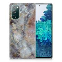 Samsung Galaxy S20 FE | TPU | Siliconen hoesje | Marmer Grijs