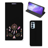 OPPO Find X3 Lite Magnet Case Boho Dreamcatcher - thumbnail