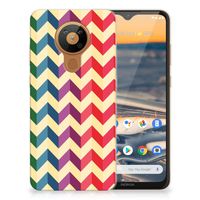 Nokia 5.3 TPU bumper Zigzag Multi Color