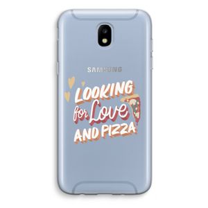 Pizza is the answer: Samsung Galaxy J5 (2017) Transparant Hoesje