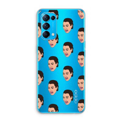 Ugly Cry Call: Oppo Find X3 Lite Transparant Hoesje