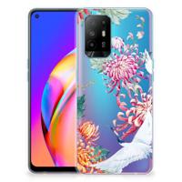 OPPO A94 5G | Reno5 Z | TPU Hoesje | Bird Flowers