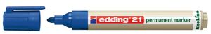 Edding EcoLine 21 markeerstift 10 stuk(s) Blauw