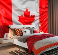 Canadese vlag Fotobehang new york