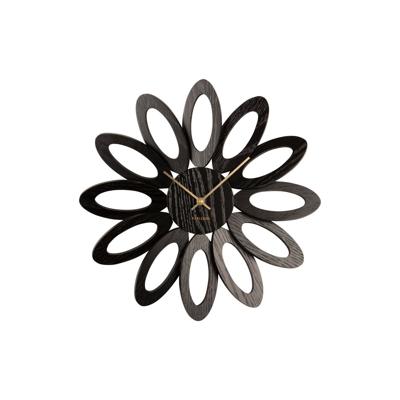 Wandklok Fiore Zwart