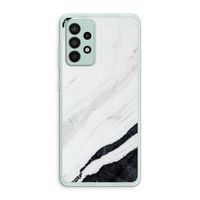 Elegante marmer: Samsung Galaxy A52s 5G Transparant Hoesje