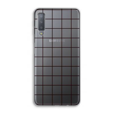 Rooster: Samsung Galaxy A7 (2018) Transparant Hoesje