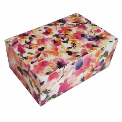 Geheugen Doos Bloemen Roze/Multicolor