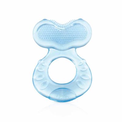 Nuby Bijtspeen Visvorm Junior 14,5 Cm Siliconen Blauw