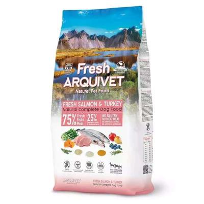 ARQUIVET Verse zalm met kalkoen - halfvochtig hondenvoer - 10 kg