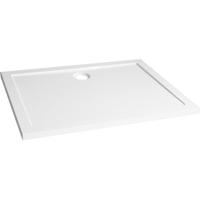 Wiesbaden Rechthoekige Douchebak 120x90x4cm Acryl Glans Wit