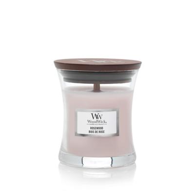 WoodWick rosewood mini candle