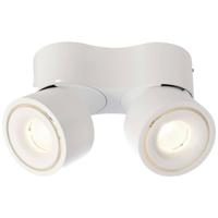 Deko Light Uni II Mini Plafondopbouwarmatuur LED vast ingebouwd 15 W Energielabel: G (A - G) Warmwit Signaalwit (RAL 9003)