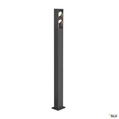 SLV Led pad verlichtingEskina 175cm 2-lichts antraciet - 1005440