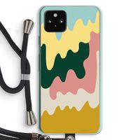 Baar B: Pixel 5a 5G Transparant Hoesje met koord