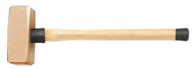 Bahco Moker | houten handgreep | vonkvrij | aluminium brons | 2.5 kg - NSB500-2500
