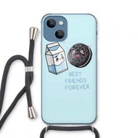 Best Friend Forever: iPhone 13 mini Transparant Hoesje met koord
