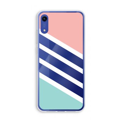 Strepen pastel: Honor Play 8A Transparant Hoesje